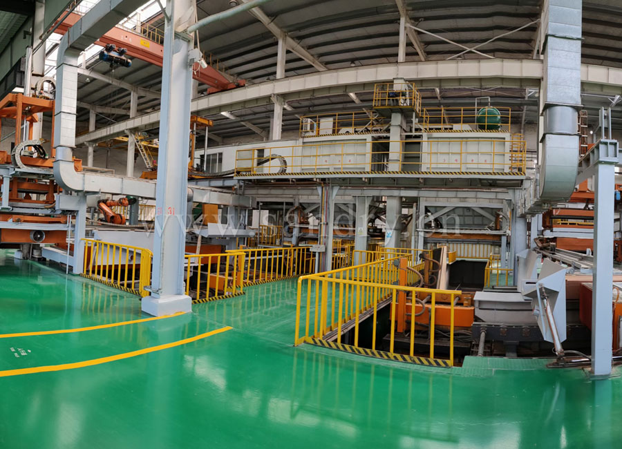 年产2000-3000T树脂砂出产线