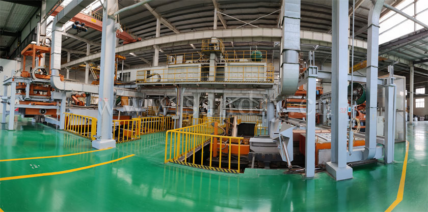 全自动V法造型线